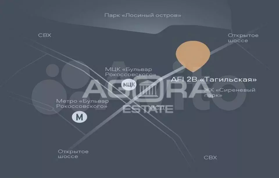 Продажа офиса/ Старт продаж/ 175,97 м2/ новый БЦ класса А/ вао, ... - Фото 1