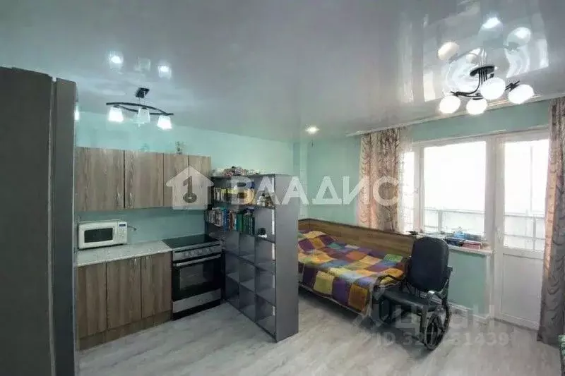 Студия Нижегородская область, Нижний Новгород Победная ул., 4 (27.1 м) - Фото 1