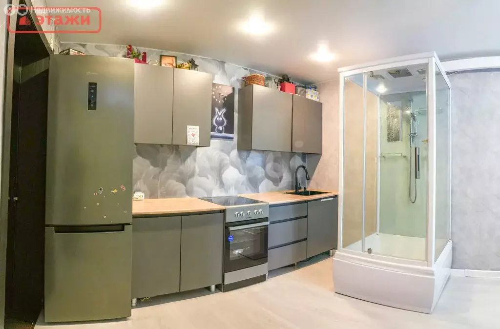 1к в -комнатной квартире (17.8 м) - Фото 2
