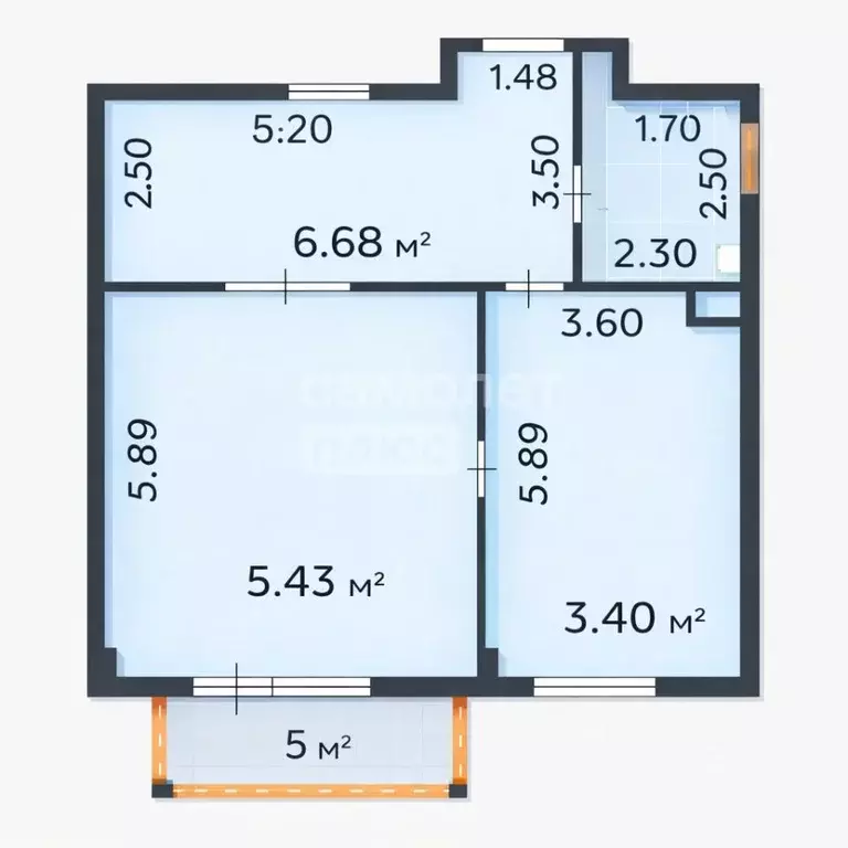 2-к кв. Московская область, Щелково Советская ул., 60 (78.6 м) - Фото 2