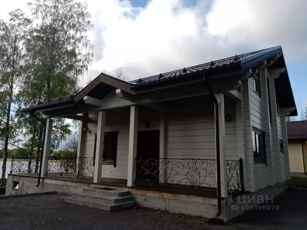 Дом в Ленинградская область, Приозерский район, Ларионовское с/пос, ... - Фото 1