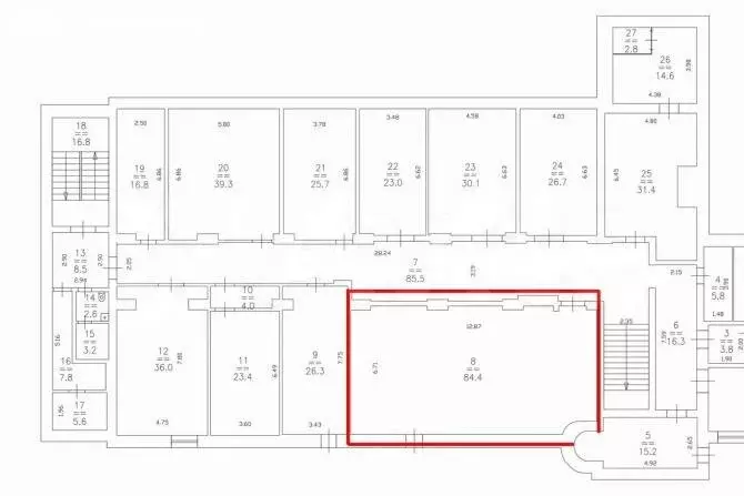 Производственное помещение (84.4 м) - Фото 1