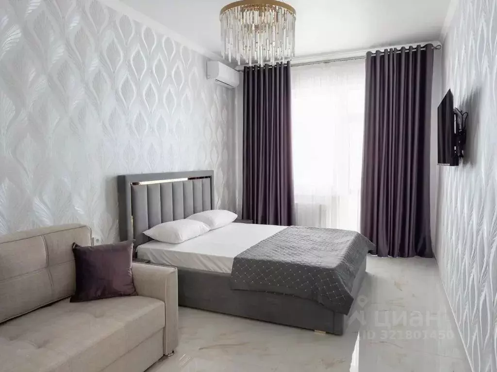 1-к кв. Ставропольский край, Ессентуки ул. Луначарского, 11 (48.0 м) - Фото 1