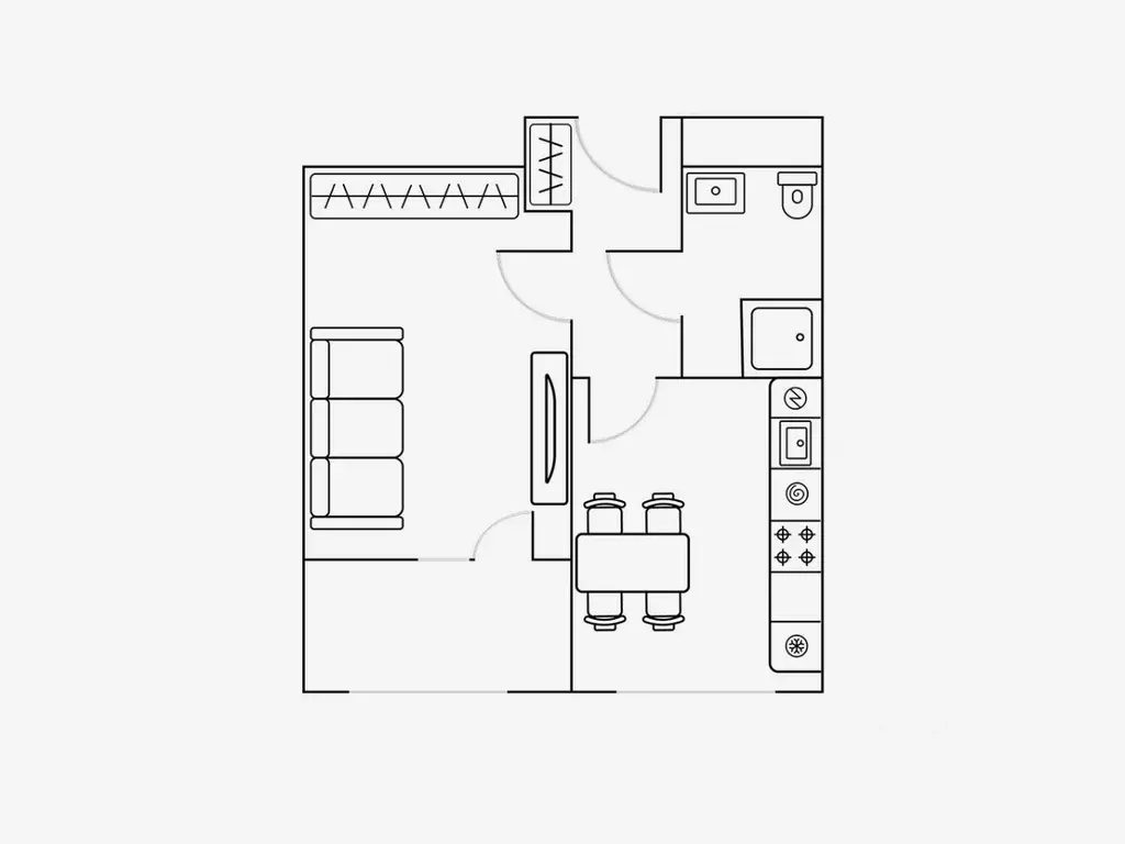1-к кв. Москва ул. Берзарина, 30А (34.0 м) - Фото 2