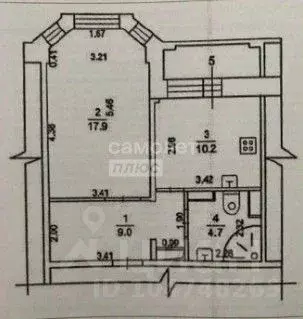 1-к кв. Московская область, Щелково Центральная ул., 96к2 (43.5 м) - Фото 2