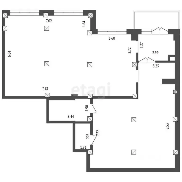 Помещение свободного назначения в Тюменская область, Тюмень ул. ... - Фото 1