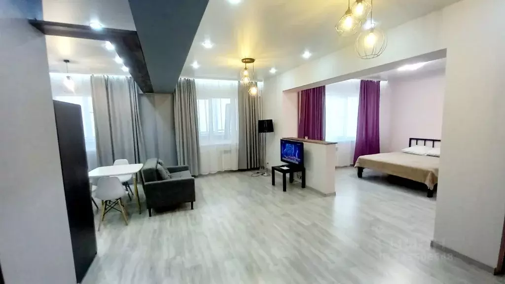 Студия Иркутская область, Иркутск ул. Ядринцева, 33 (50.0 м) - Фото 1