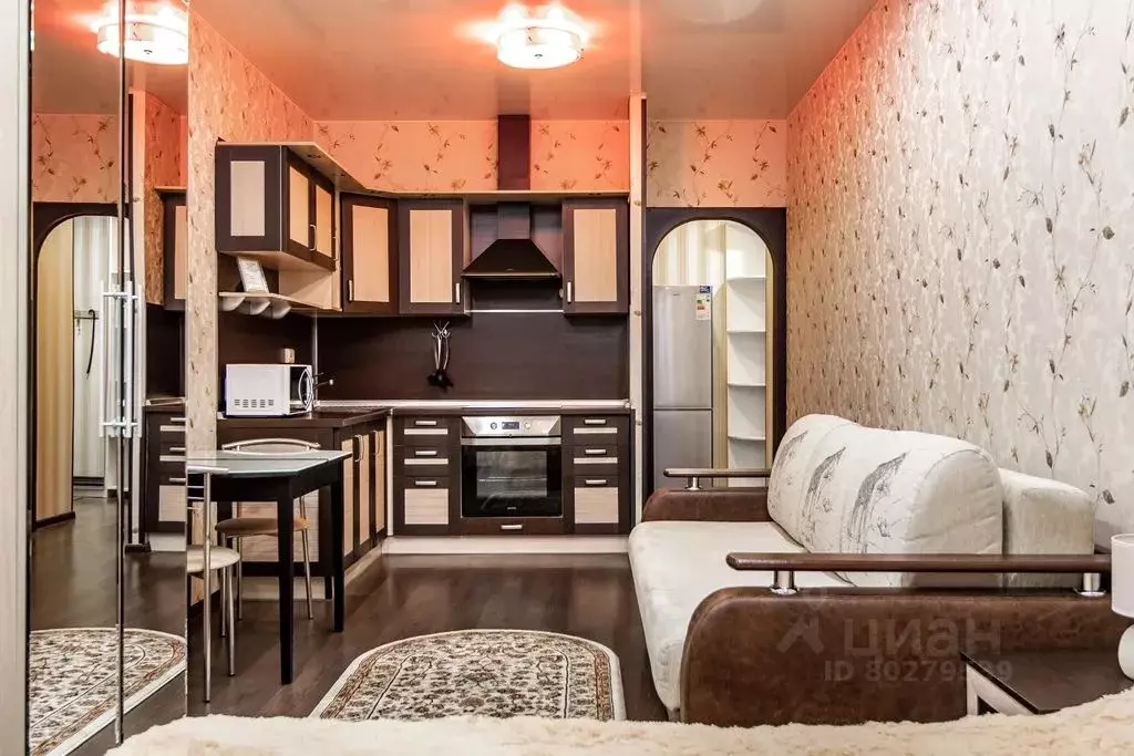 Студия Санкт-Петербург просп. Королева, 7 (30.0 м) - Фото 1