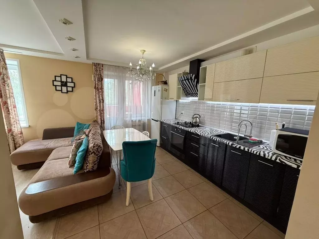 1-к. квартира, 47,5 м, 4/9 эт. - Фото 1