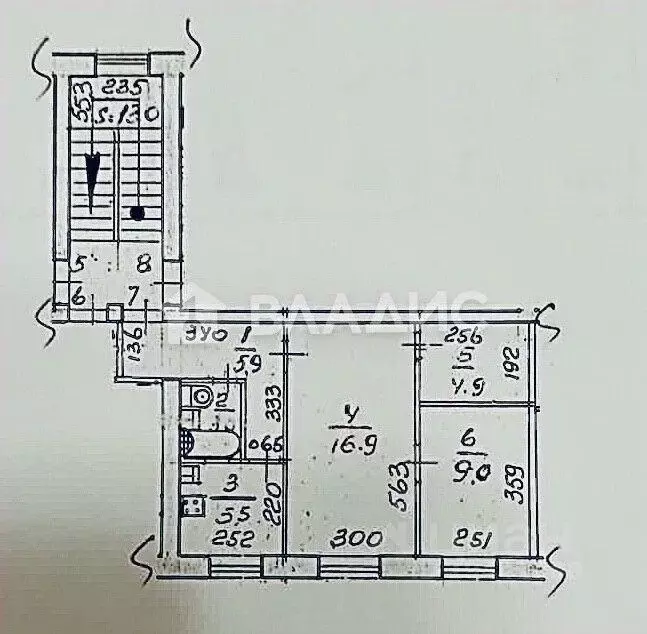 2-к кв. Московская область, Подольск Пионерская ул., 7 (45.2 м) - Фото 1