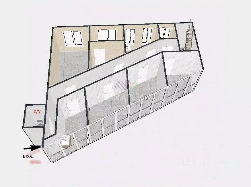 Помещение свободного назначения в Омская область, Омск ул. Степанца, ... - Фото 2