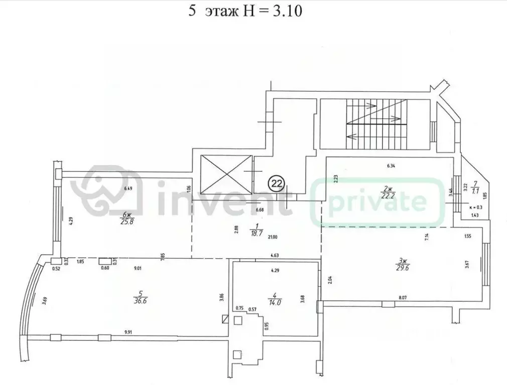 3-к кв. Калининградская область, Калининград Красная ул., 63А (148.0 ... - Фото 1