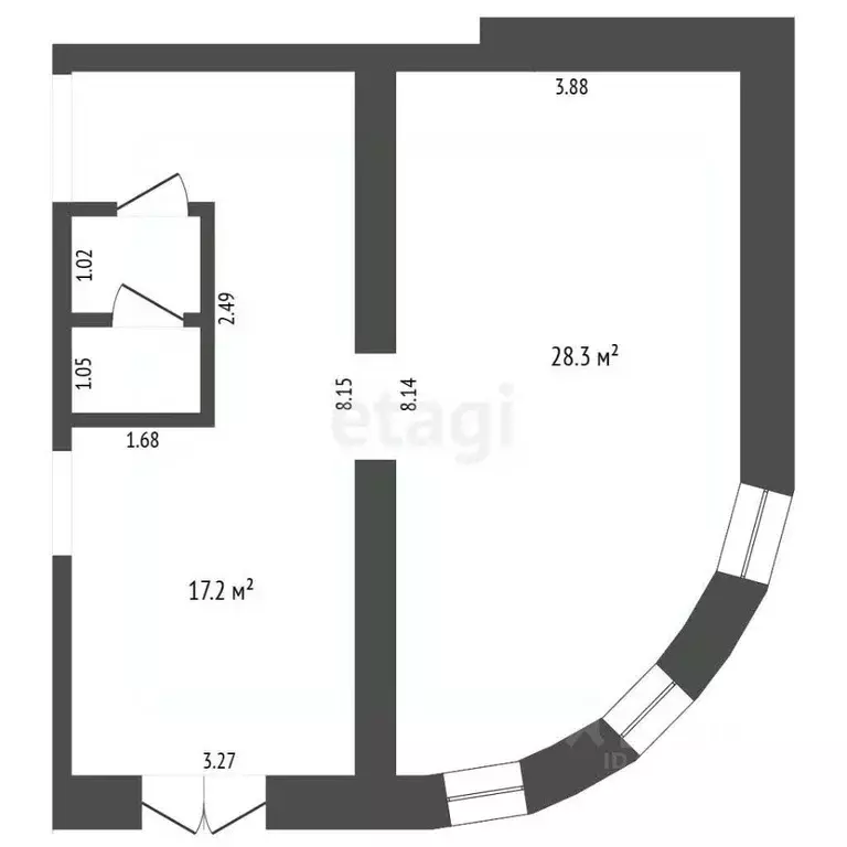 Помещение свободного назначения в Тюменская область, Тюмень ул. ... - Фото 1
