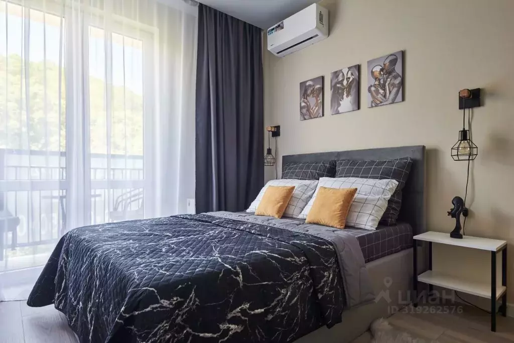 Студия Краснодарский край, Сочи ул. Искры, 88к3 (27.0 м) - Фото 1