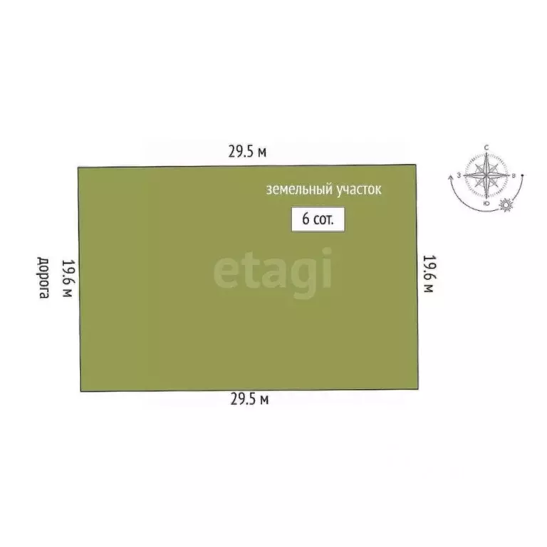 Участок в Ростовская область, Аксайский район, Ольгинская ст-ца ул. ... - Фото 2