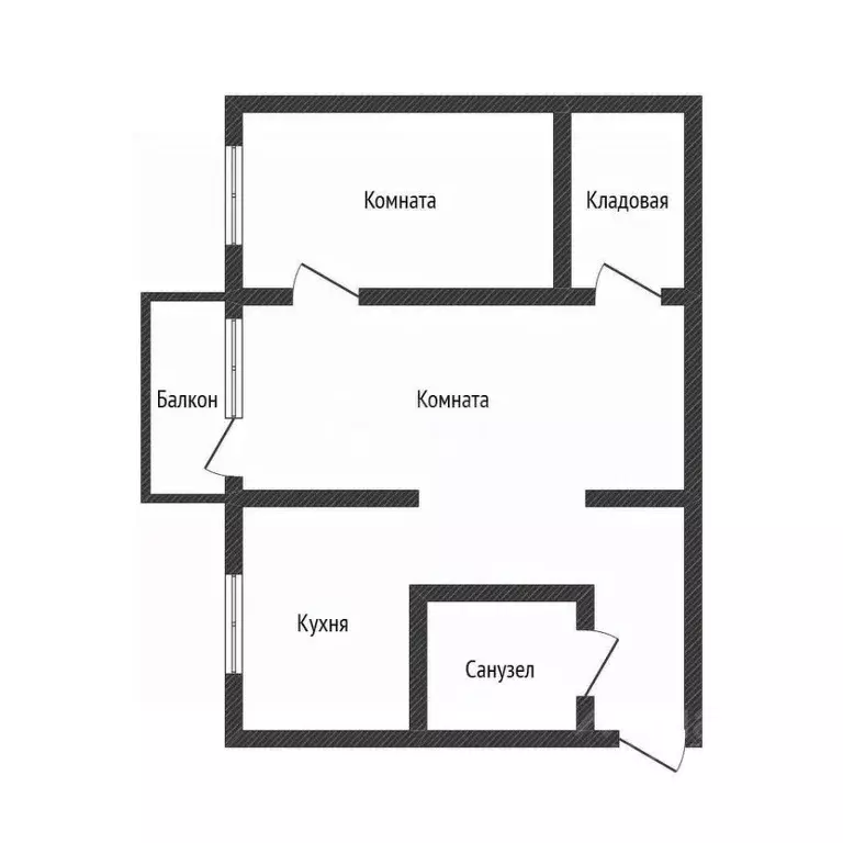2-к кв. Приморский край, Владивосток ул. Адмирала Кузнецова, 52 (42.5 ... - Фото 1