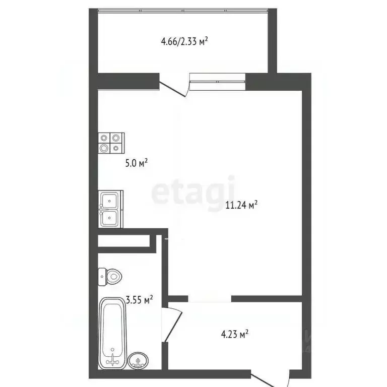 Студия Челябинская область, Челябинский городской округ, пос. Западный ... - Фото 2