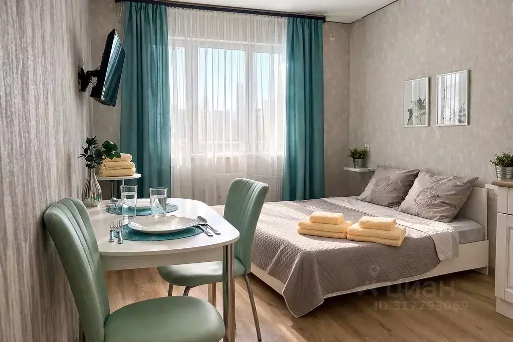 Студия Башкортостан, Уфа Айская ул., 39 (31.0 м) - Фото 1