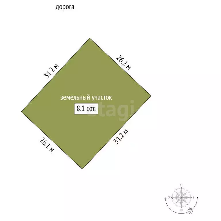 Участок в Бахчисарайский район, Скалистовское сельское поселение, ДСК ... - Фото 1