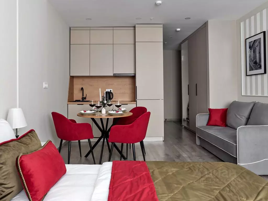 Студия Санкт-Петербург Витебский просп., 99к1 (32.0 м) - Фото 2