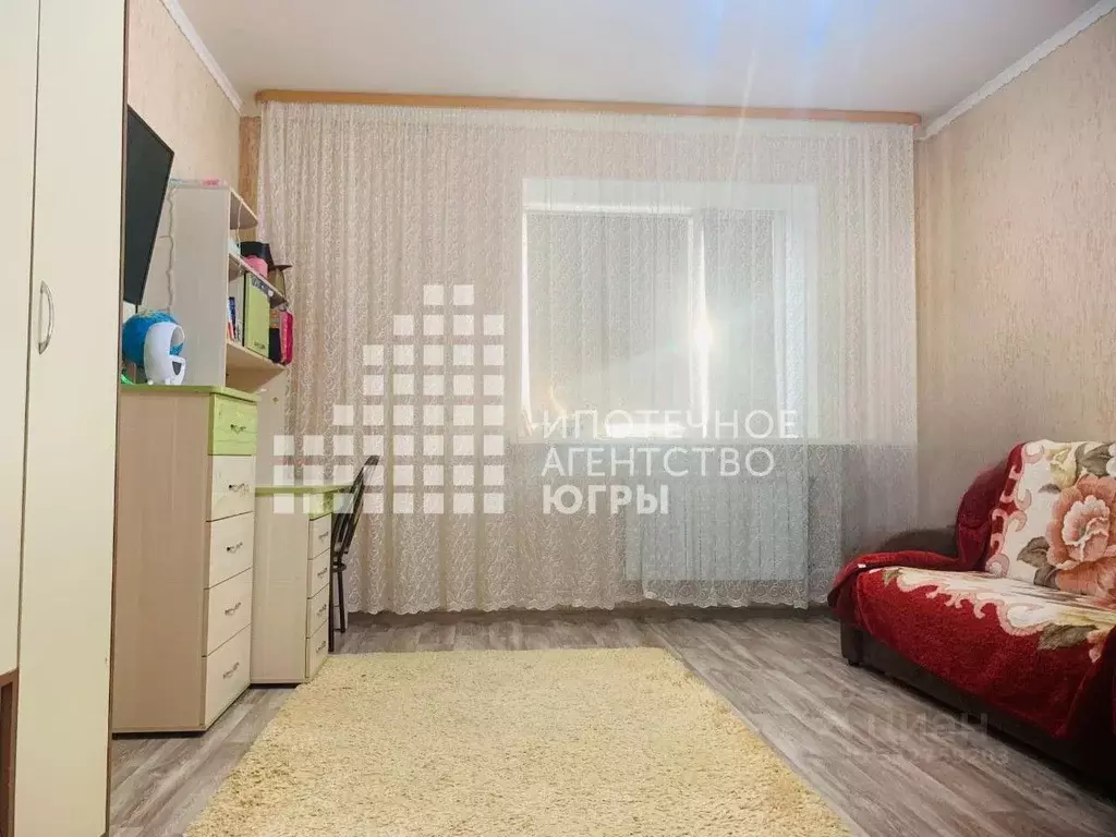 1-к кв. Ханты-Мансийский АО, Мегион просп. Победы, 31 (39.2 м) - Фото 0