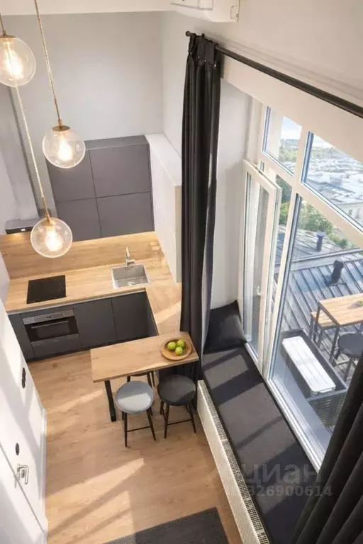 Студия Москва Большая Почтовая ул., 18/20С15 (28.0 м) - Фото 1