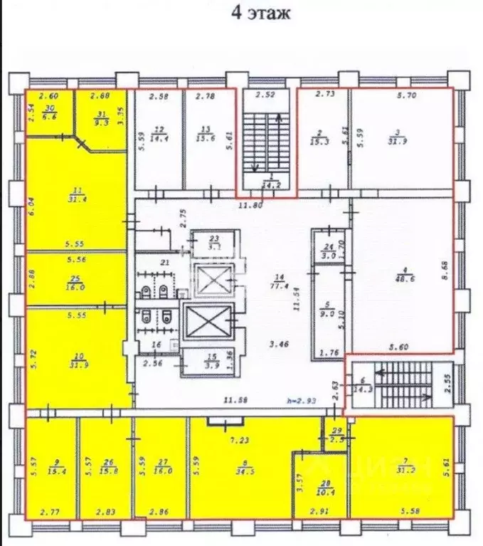 Офис в Новосибирская область, Новосибирск Фабричная ул., 55 (223 м) - Фото 2