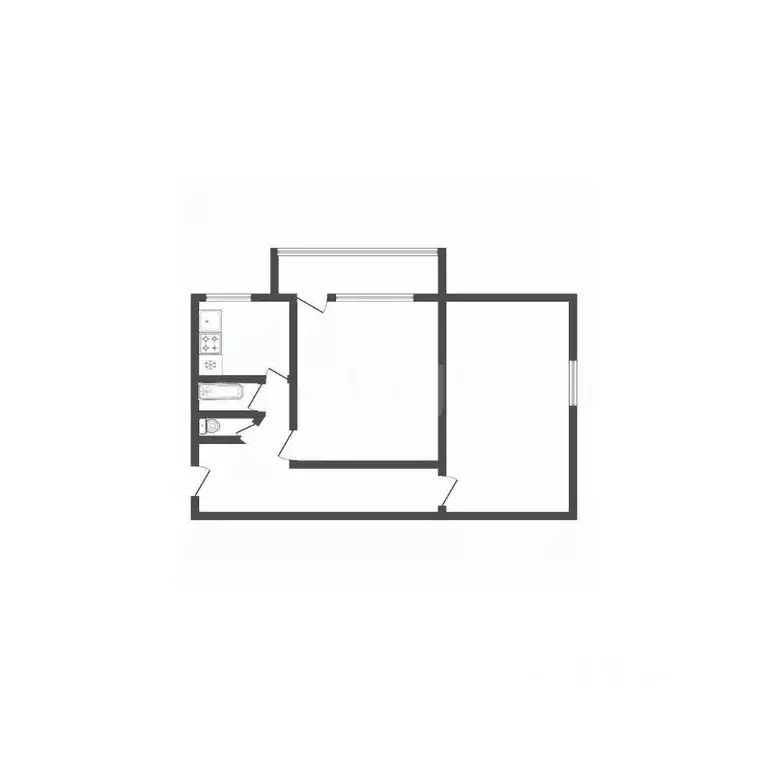 2-к кв. Севастополь ул. Генерала Жидилова, 4 (45.1 м) - Фото 2