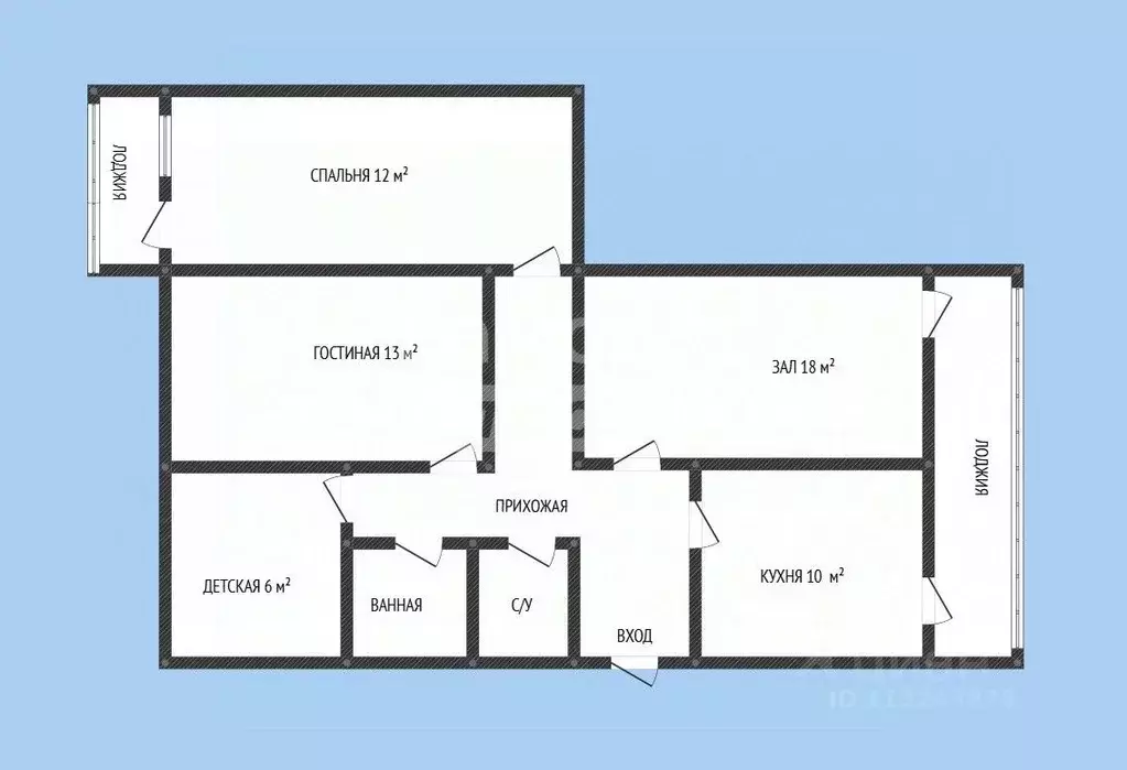 4-к кв. Дагестан, Каспийск ул. М. Халилова, 24 (84.0 м) - Фото 1