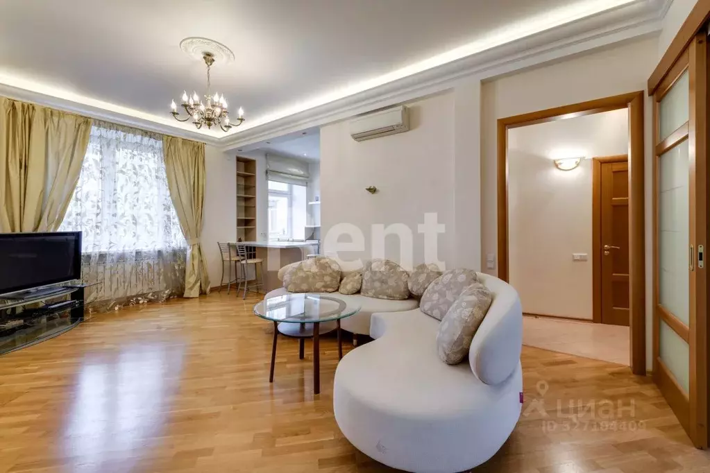 4-к кв. Москва Малая Бронная ул., 36 (94.0 м) - Фото 1