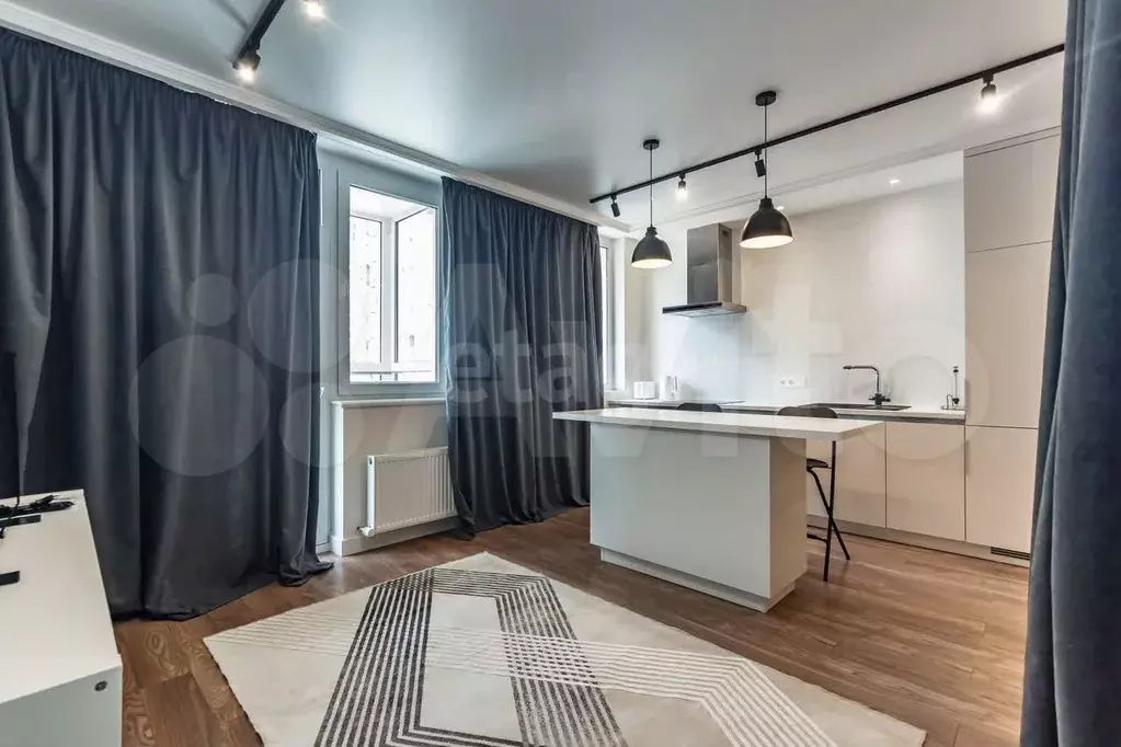 Квартира-студия, 37,9 м, 15/25 эт. - Фото 0