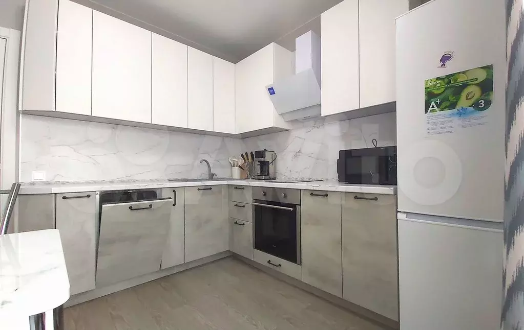 2-к. квартира, 59,5 м, 7/9 эт. - Фото 0