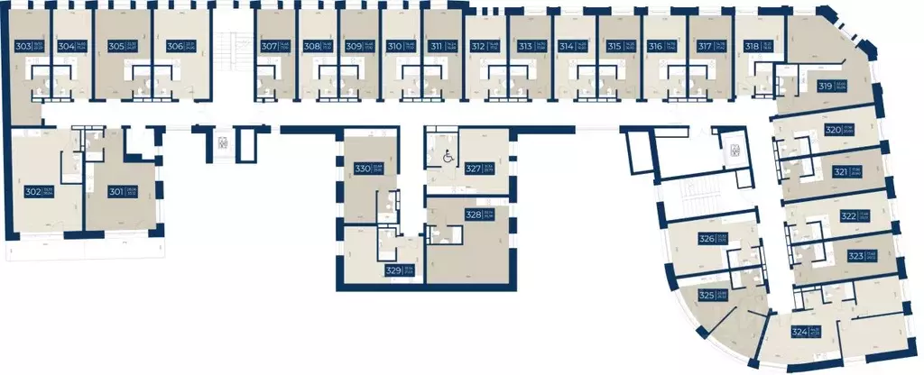 1-к кв. Татарстан, Казань ул. Бурхана Шахиди, 18/18 (22.23 м) - Фото 2