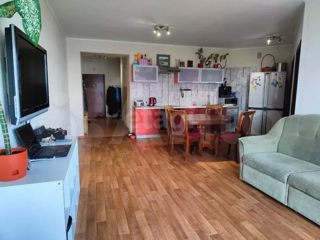 3-к. квартира, 66,9 м, 2/6 эт. - Фото 1