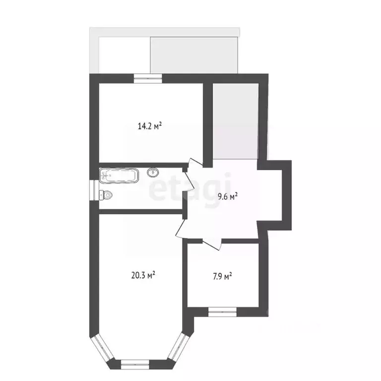 Дом в Воронежская область, Воронеж ул. Сомовская, 20Б (180 м) - Фото 2