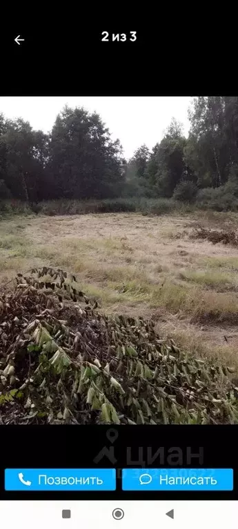 Участок в Калужская область, Малоярославецкий муниципальный округ, ... - Фото 2