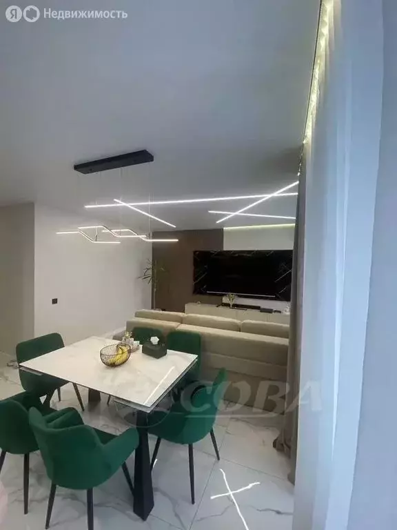 3-комнатная квартира: Тюмень, улица Пожарных и Спасателей, 14 (88 м) - Фото 2