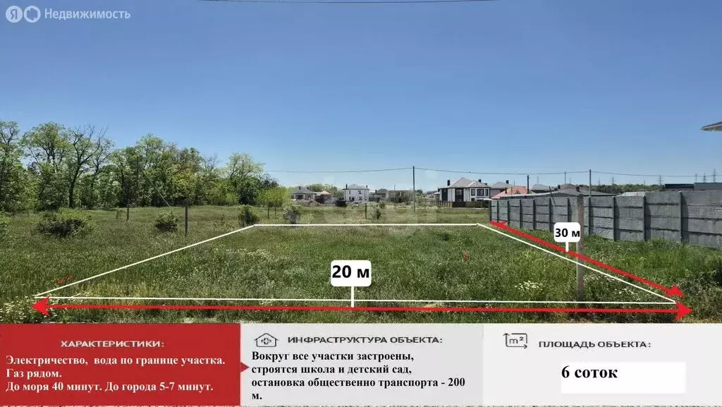 Участок в Симферополь, улица Яшлар (6 м) - Фото 0