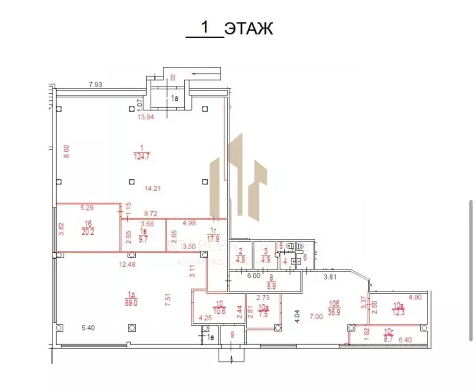Помещение свободного назначения в Москва Енисейская ул., 29 (381 м) - Фото 2