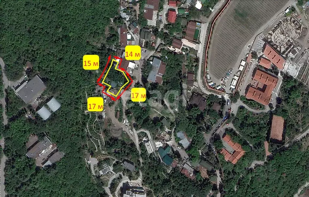 Участок в Крым, Ялта муниципальный округ, пос. Даниловка ул. Тенистая, ... - Фото 1