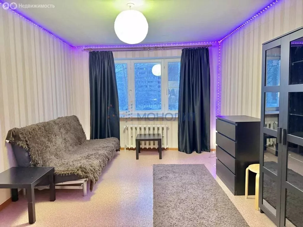 1-комнатная квартира: Нижний Новгород, улица Родионова, 167к1 (36.9 м) - Фото 1