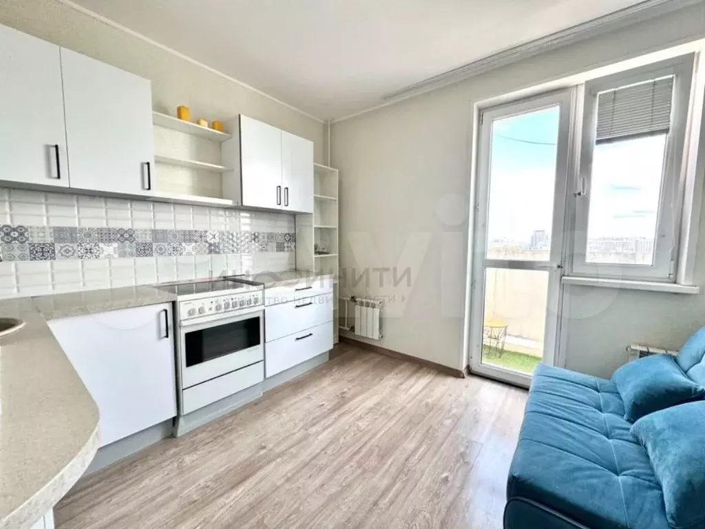 1-к. квартира, 39,1 м, 21/22 эт. - Фото 0