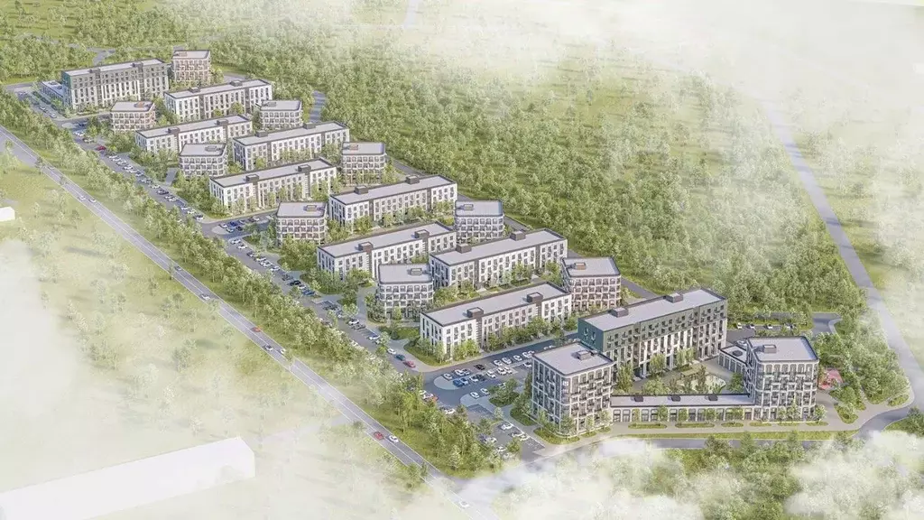 1-к кв. Ленинградская область, Всеволожский район, Романовское с/пос, ... - Фото 1