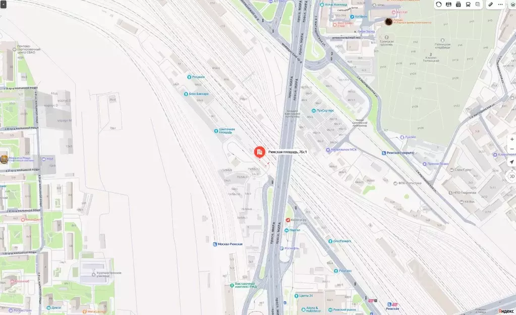 Гараж в Москва Рижская пл., 7БС1 (21 м) - Фото 0