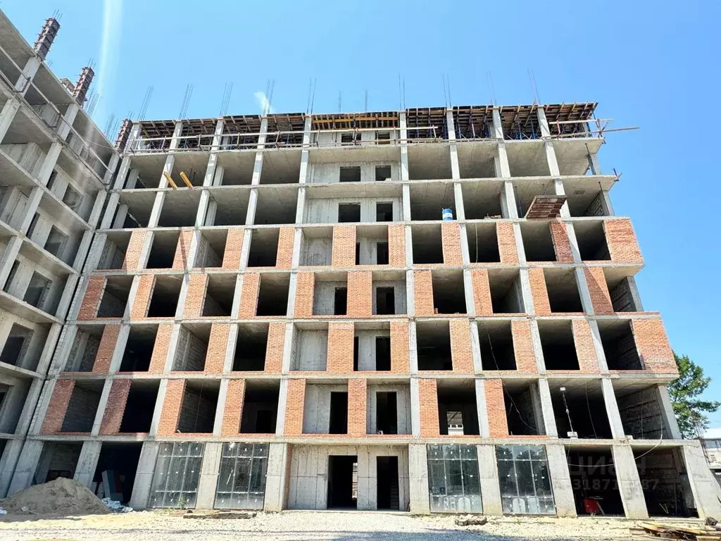1-к кв. Кабардино-Балкария, Нальчик ул. Циолковского, 7Б (55.0 м) - Фото 0
