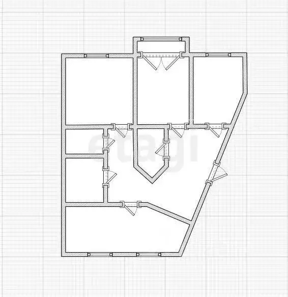 3-к кв. Ингушетия, Назрановский район, с. Яндаре, Новый мкр 16/17 ... - Фото 1