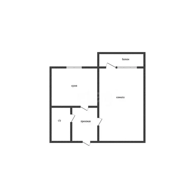 1-комнатная квартира: Тверь, улица Коробкова, 17 (31.9 м) - Фото 1