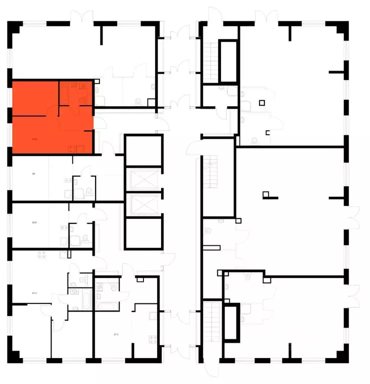 1-к кв. Приморский край, Владивосток Босфорский Парк жилой комплекс, 6 ... - Фото 2
