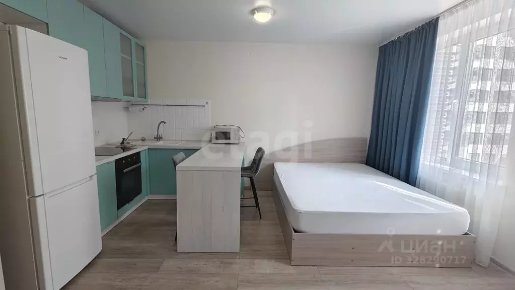 Студия Тюменская область, Тюмень проезд Тихий, 6 (28.7 м) - Фото 2