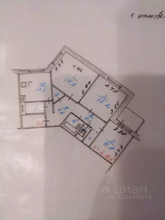 3-к кв. Ярославская область, Ярославль Ленинградский просп., 60 (67.0 ... - Фото 1